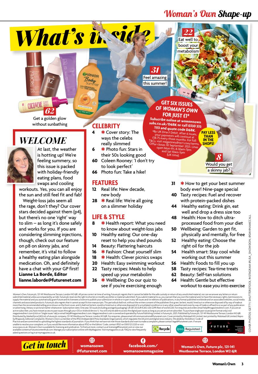 Woman's Own Lifestyle Special Preview Pages