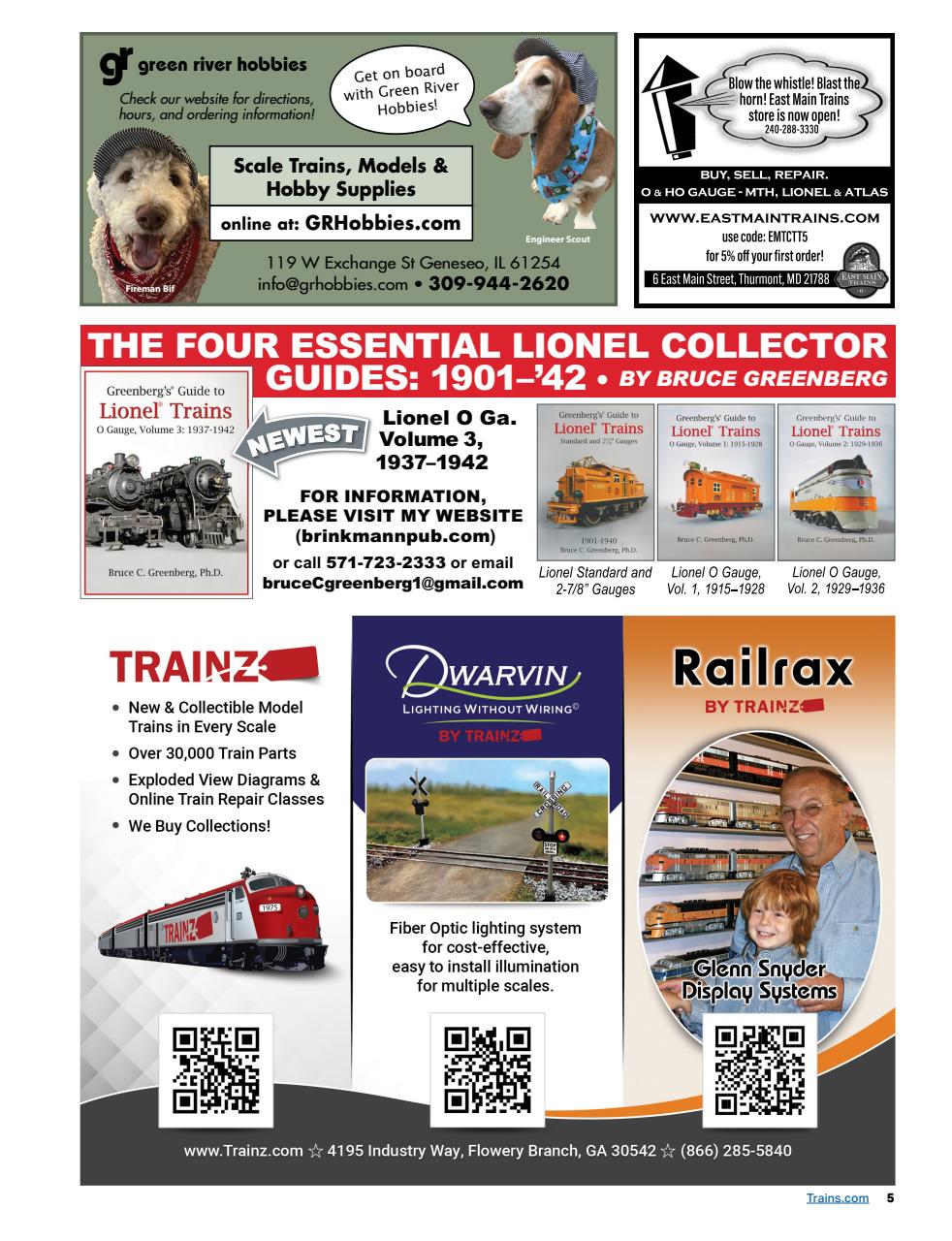 Classic Toy Trains Preview Pages