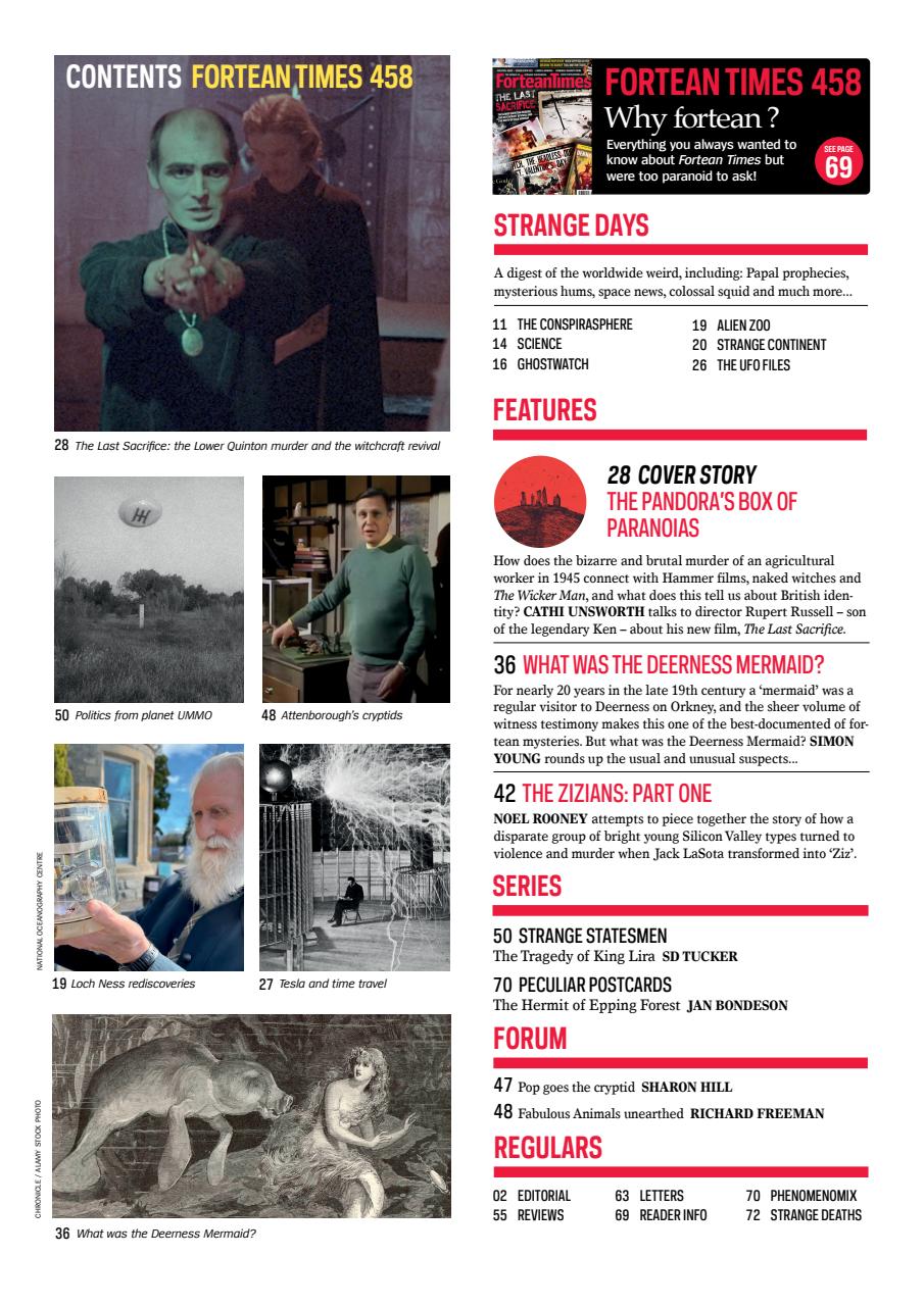 Fortean Times Preview Pages