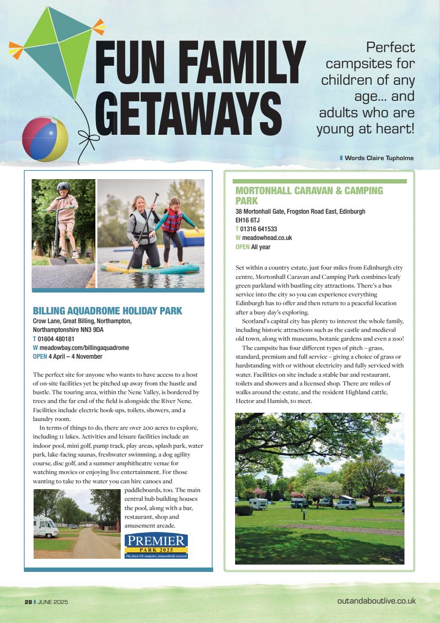 Campervan Preview Pages