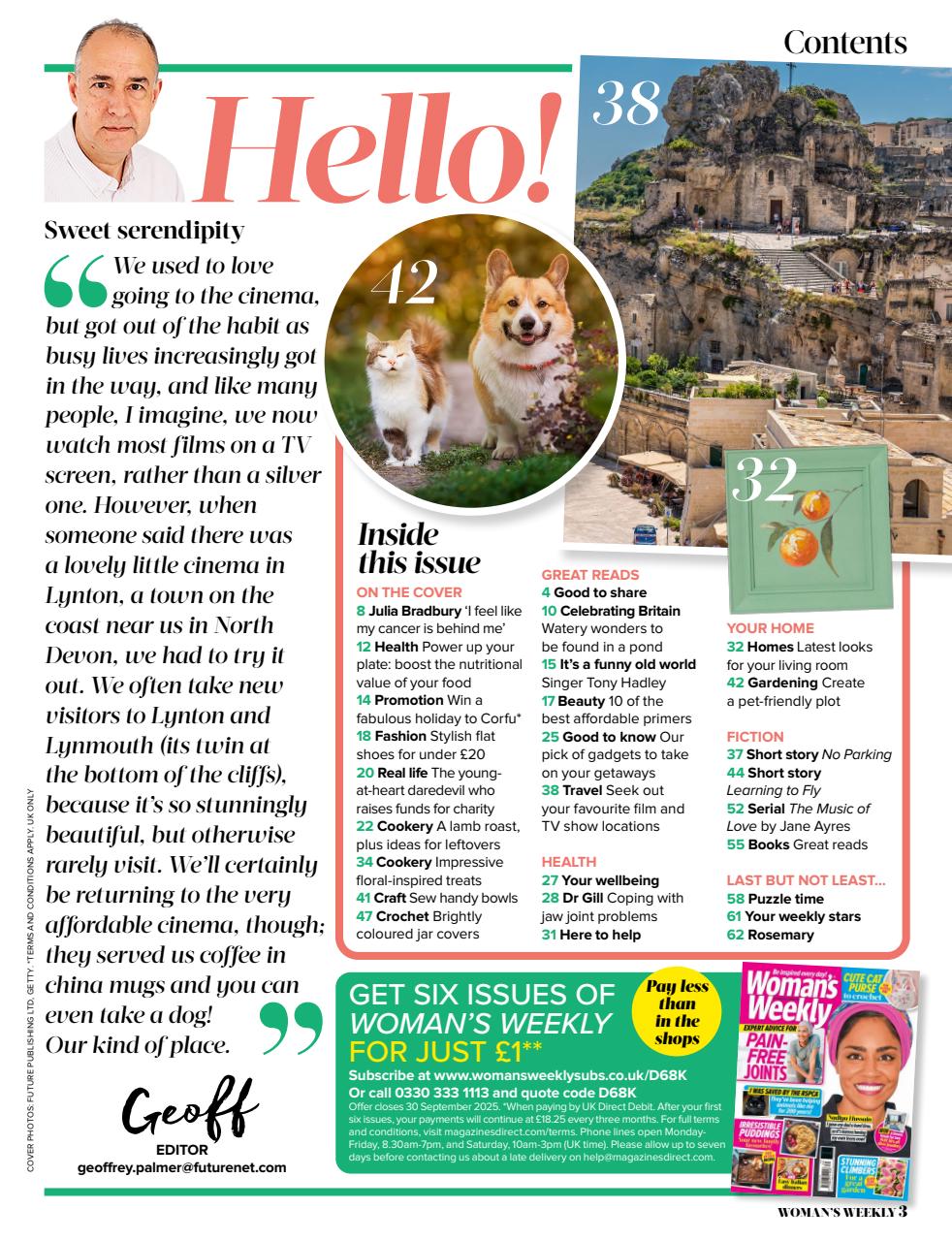 Woman's Weekly Preview Pages