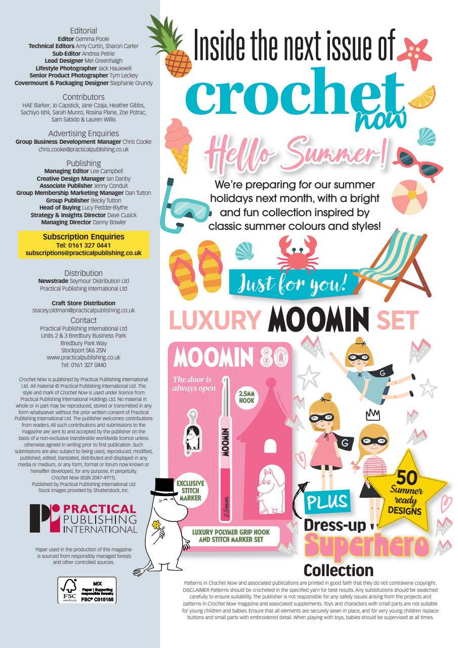 Crochet Now Magazine Preview Pages