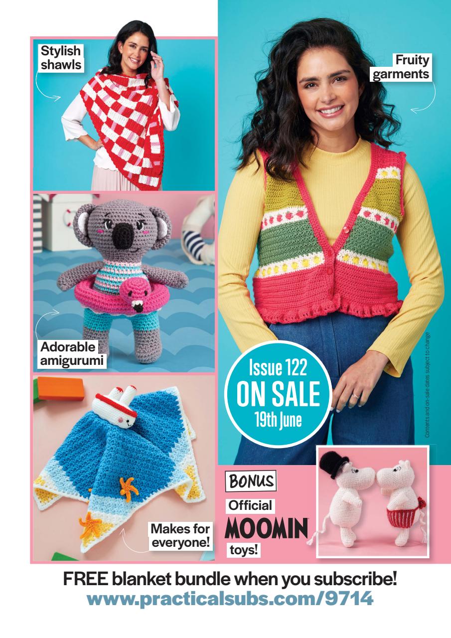 Crochet Now Magazine Preview Pages
