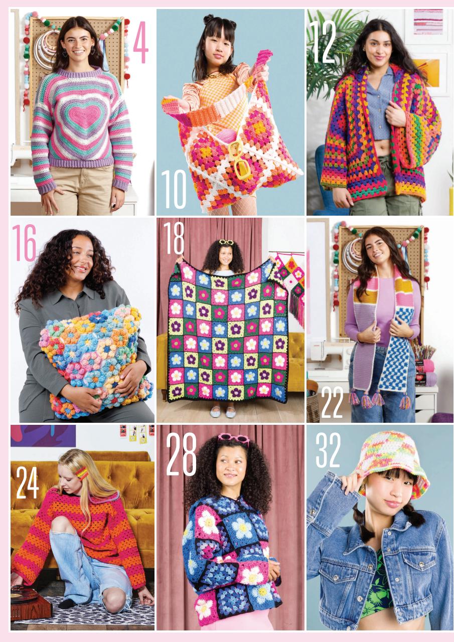 Crochet Now Magazine Preview Pages