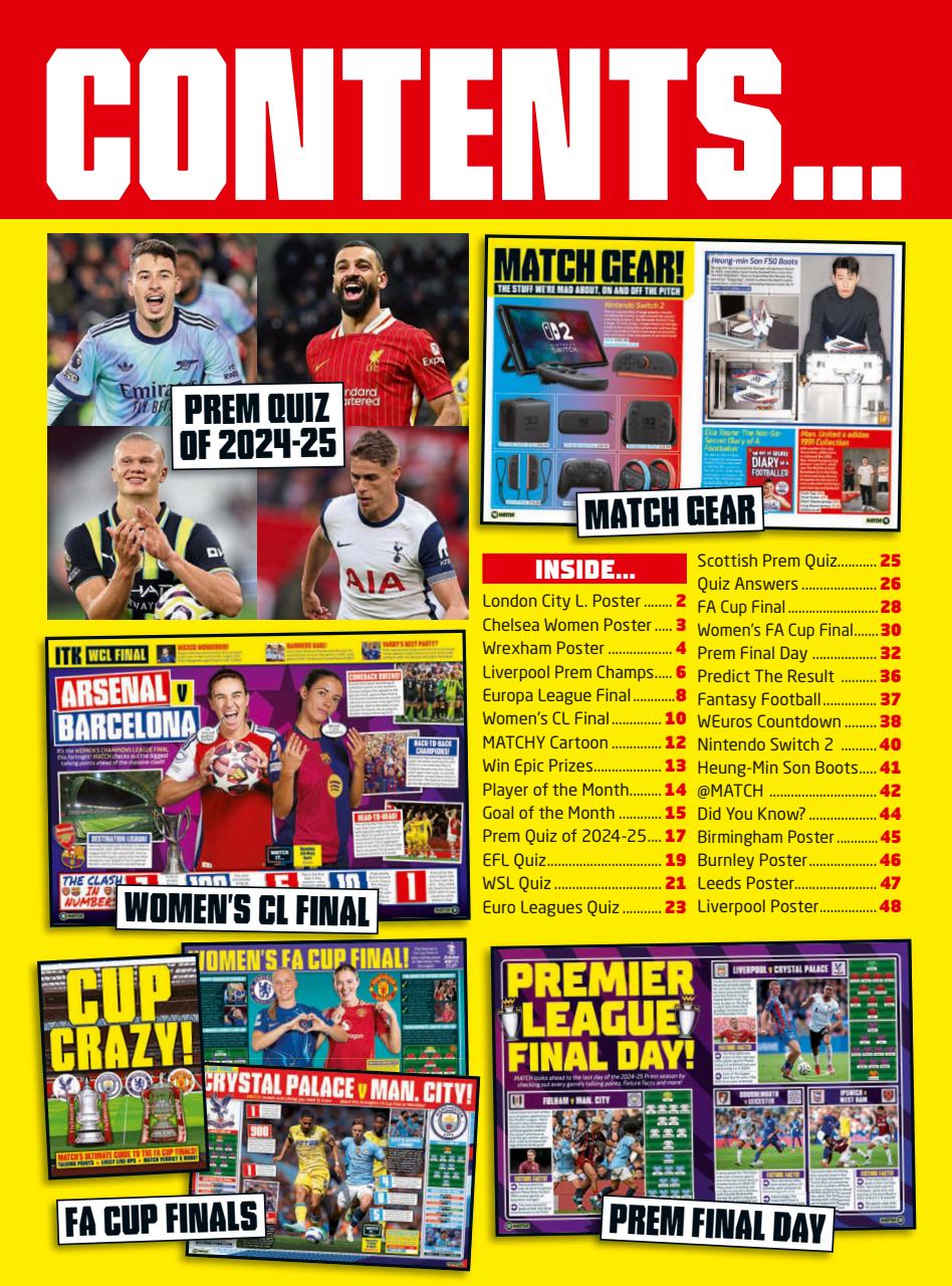 Match Preview Pages