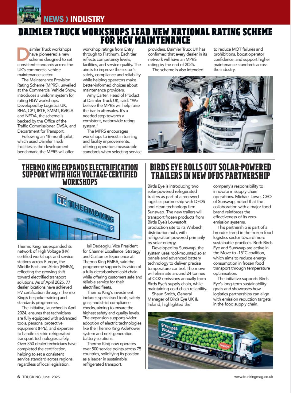 Trucking Magazine Preview Pages