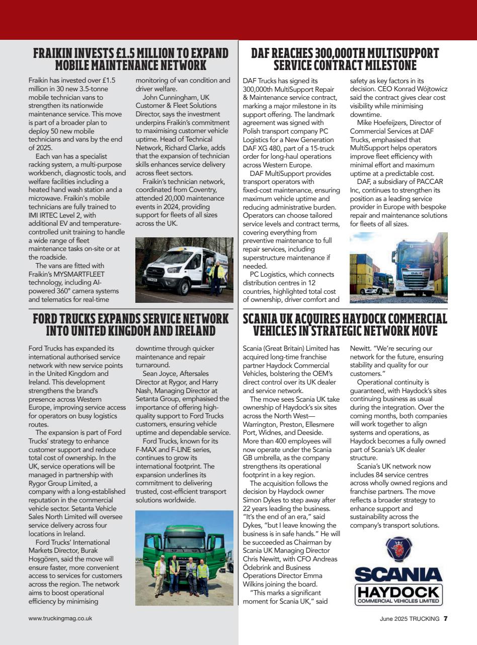Trucking Magazine Preview Pages
