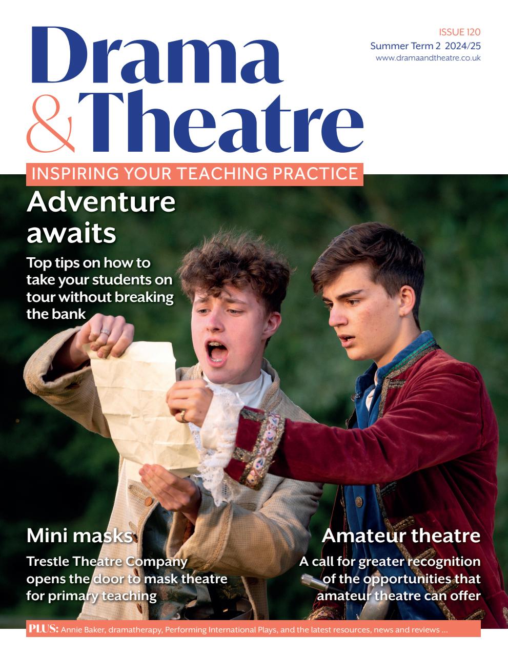 Drama and Theatre Preview Pages
