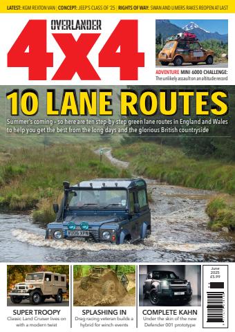 Overlander 4X4 issue June 2025