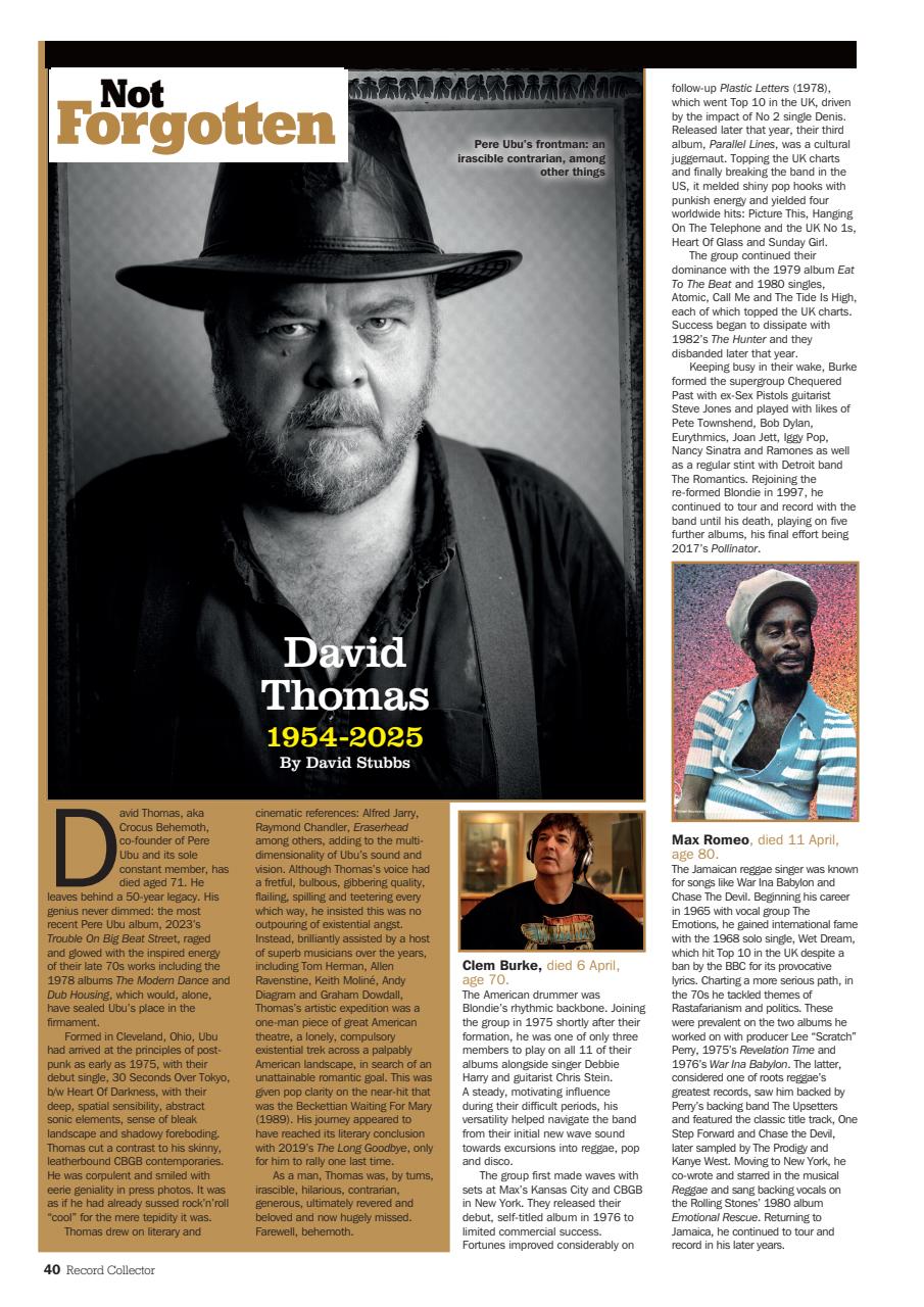 Record Collector Preview Pages