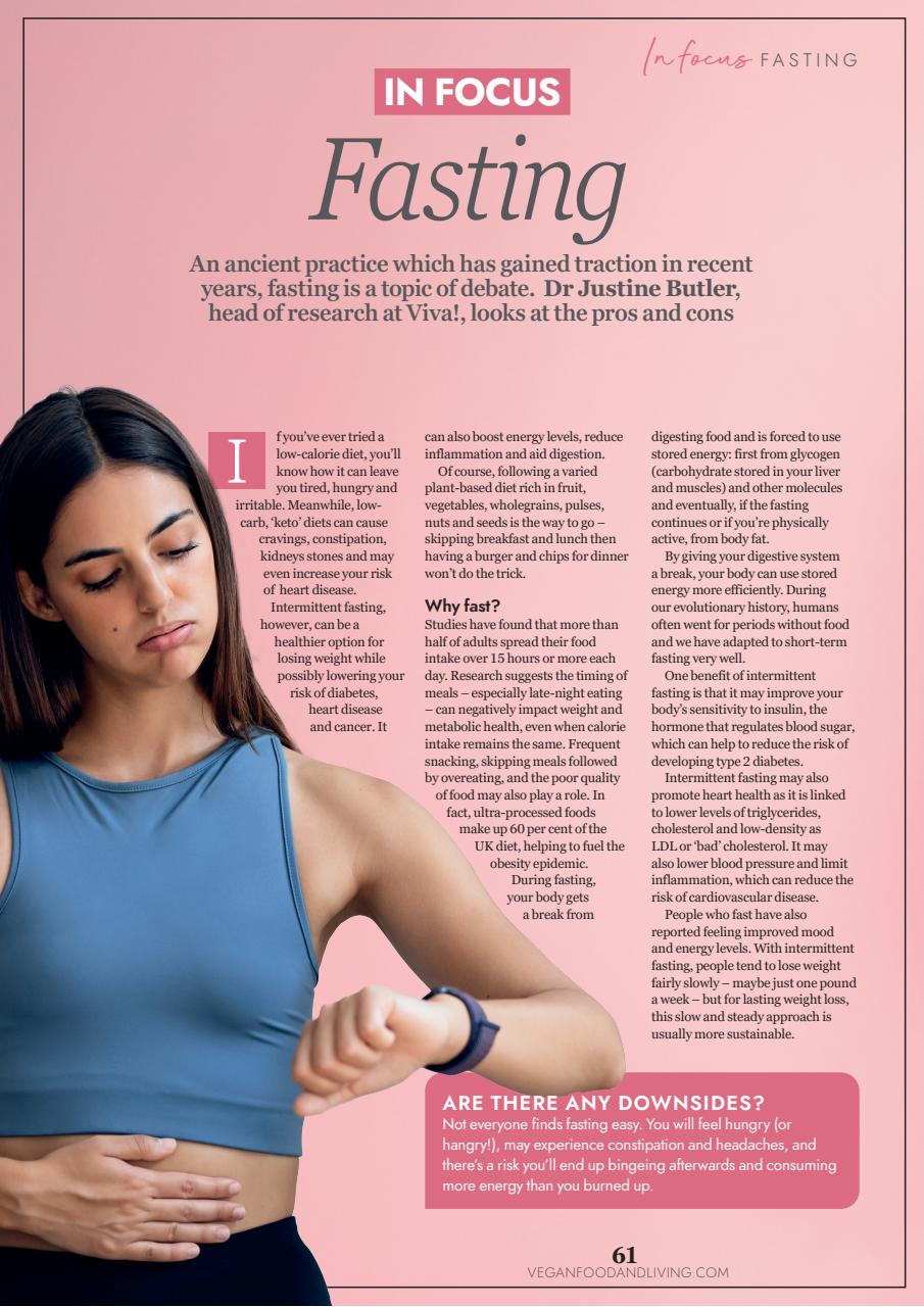 Vegan Food & Living Magazine Preview Pages