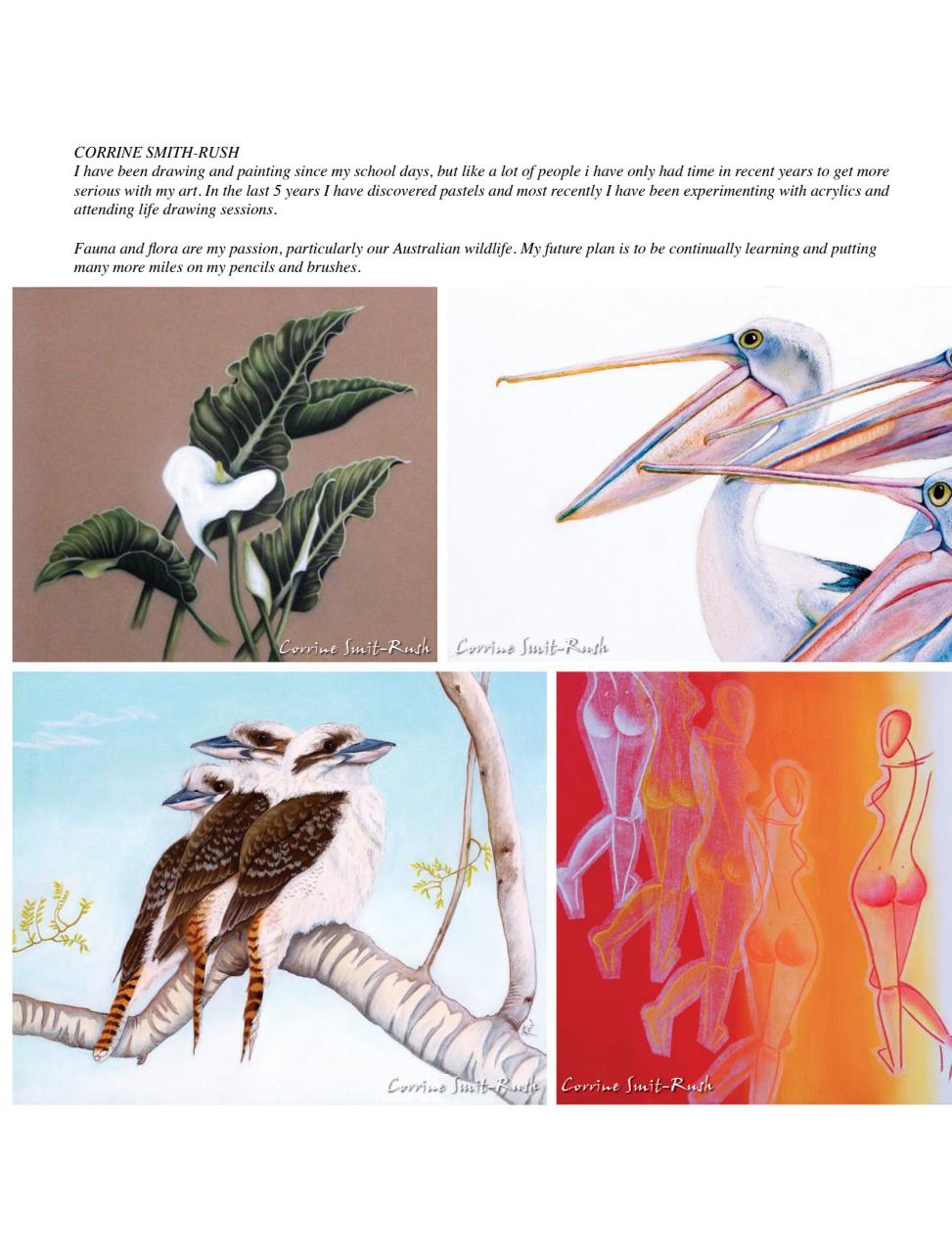 Australian Drawing and Inspiration Preview Pages