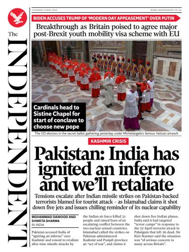 The Independent Daily Edition Newspaper issue 