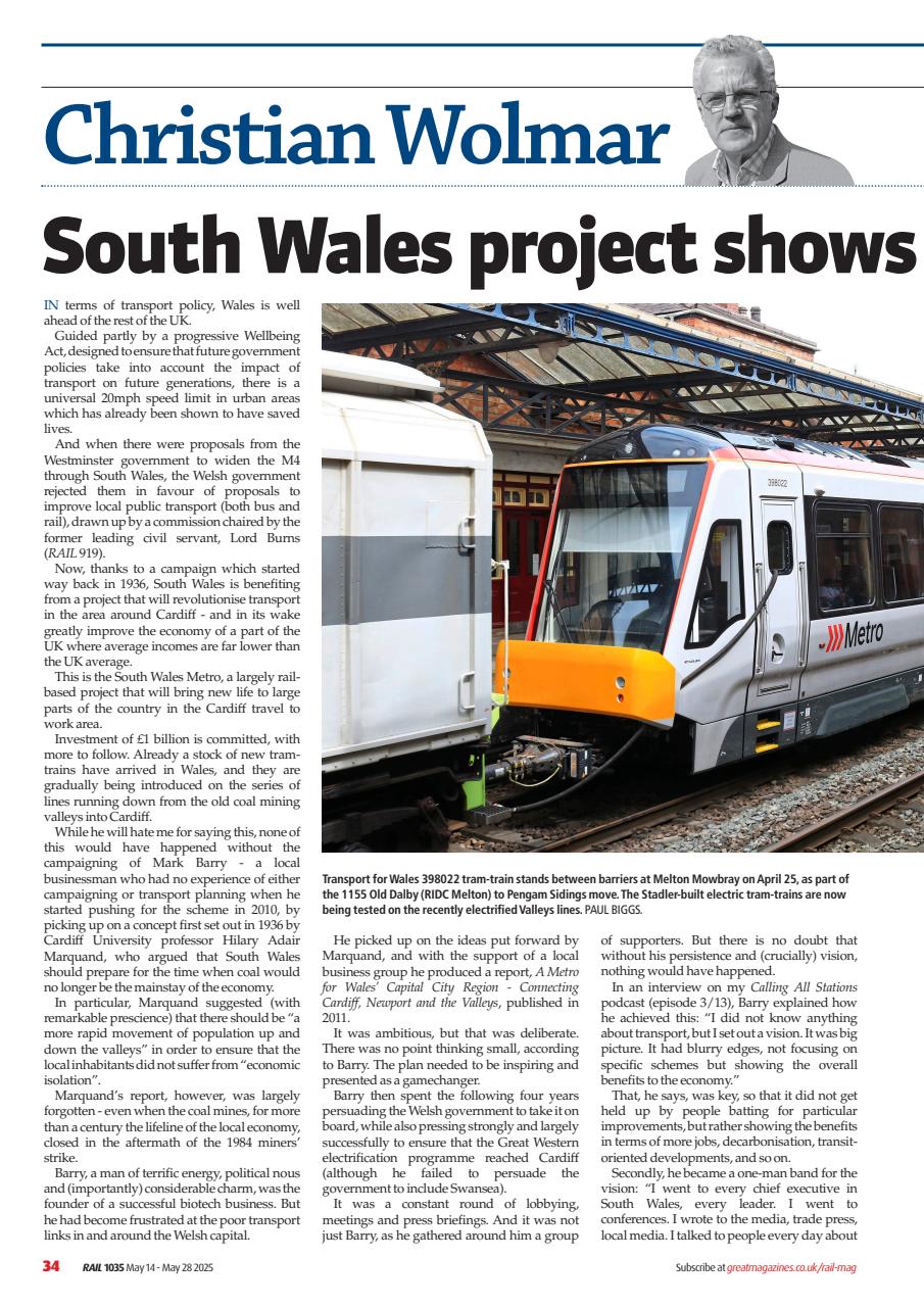 Rail Preview Pages