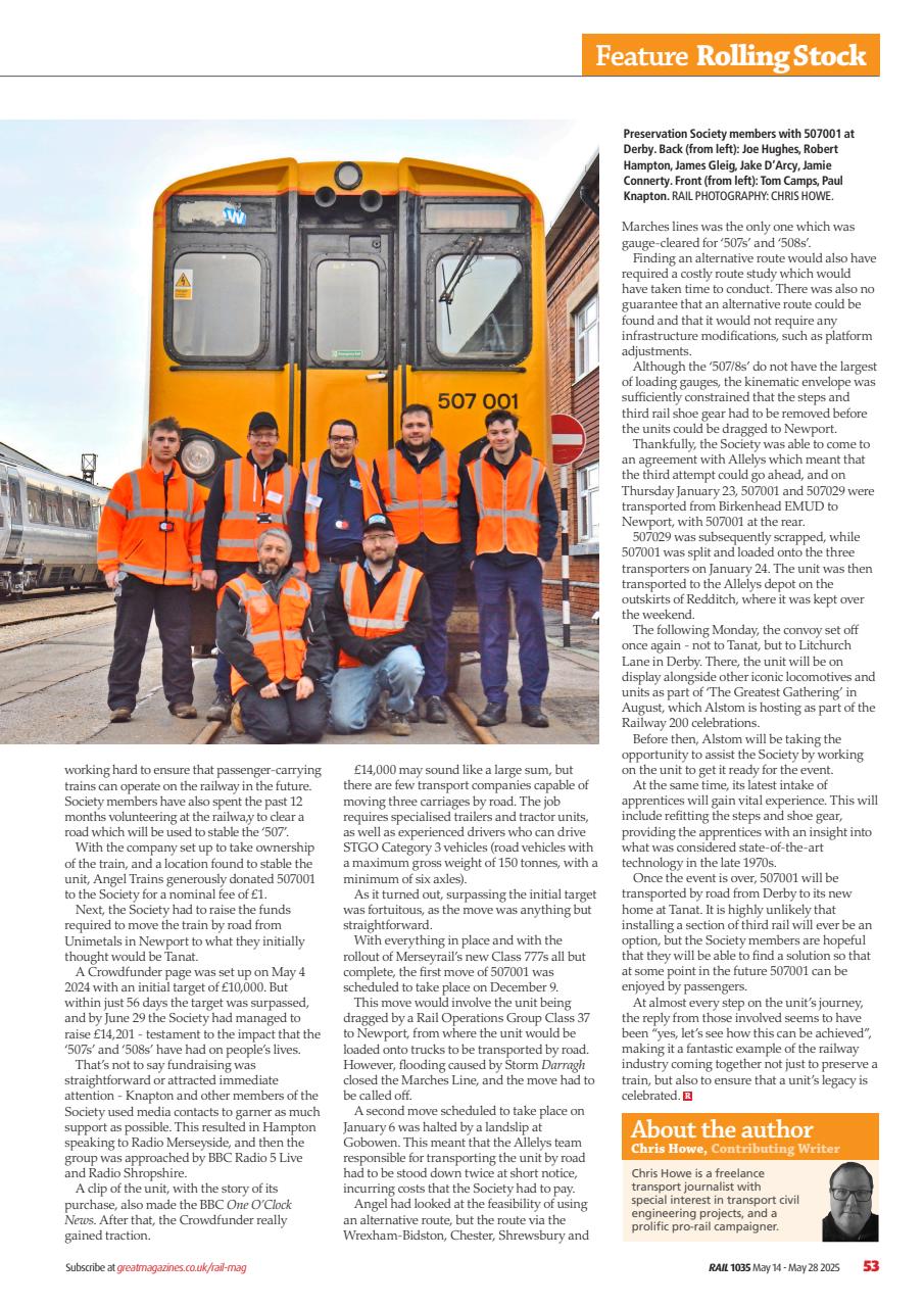 Rail Preview Pages