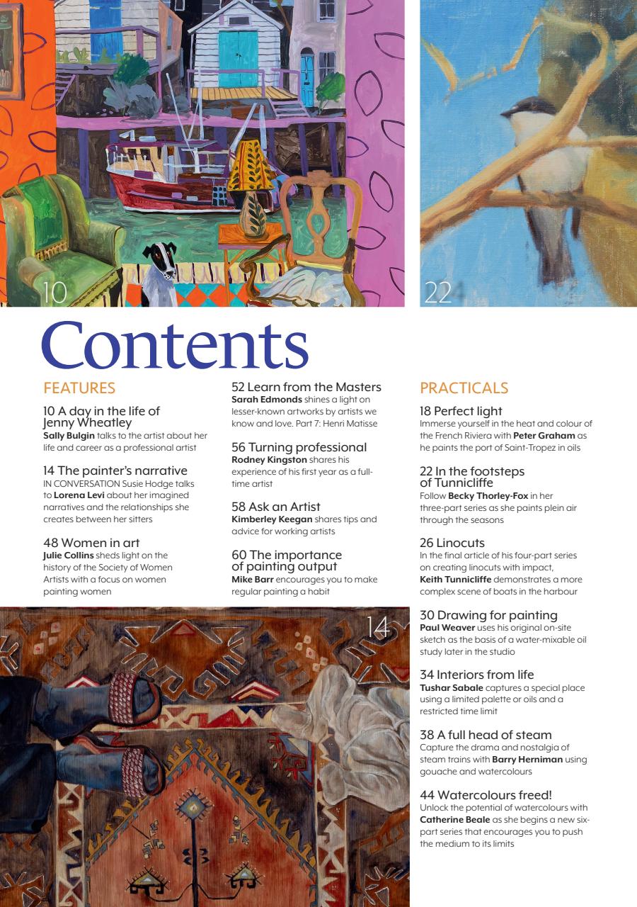 The Artist Preview Pages