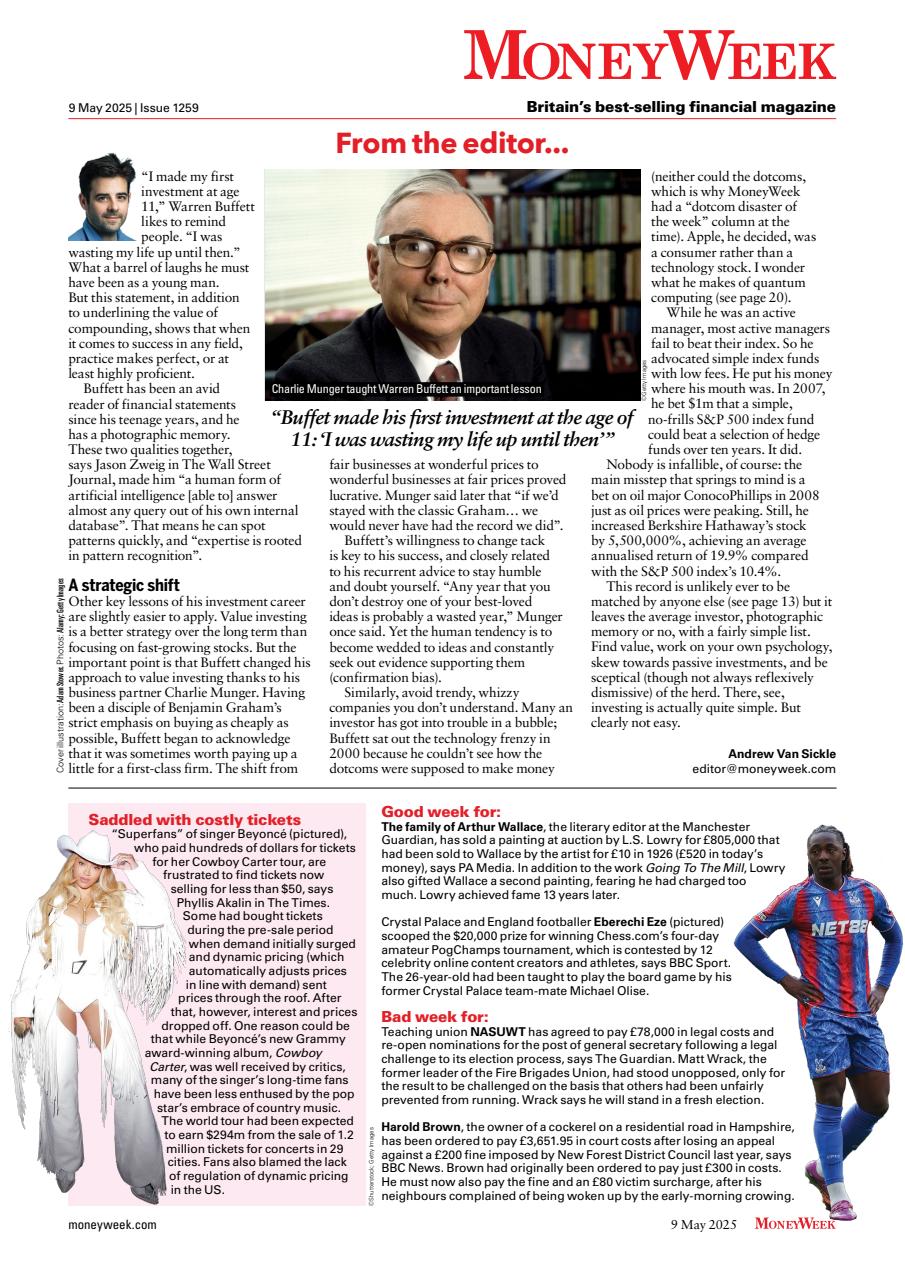 MoneyWeek Preview Pages