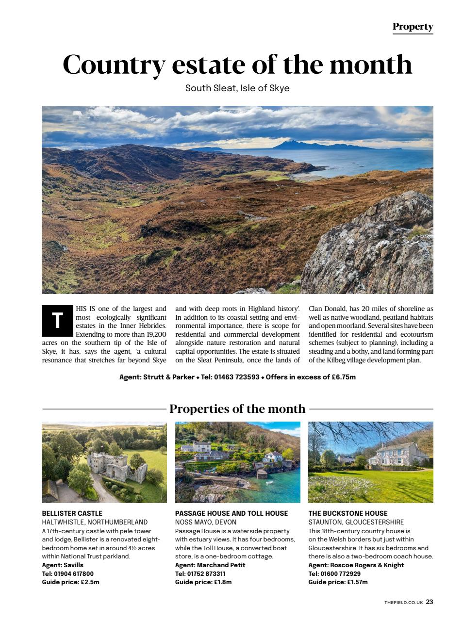 The Field Preview Pages