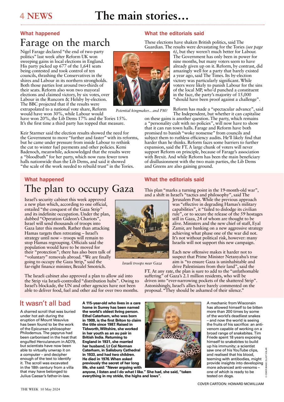 The Week Preview Pages