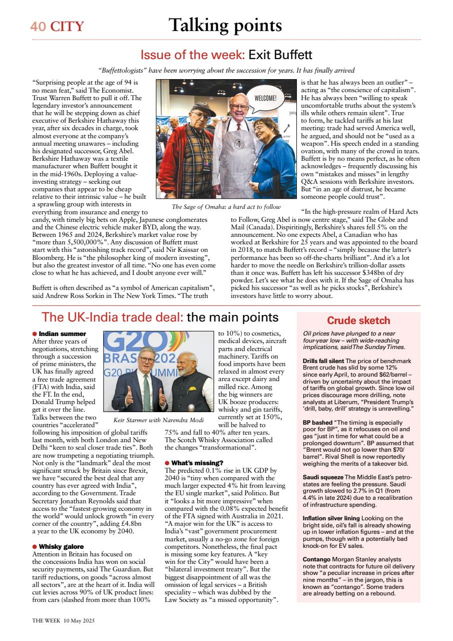 The Week Preview Pages