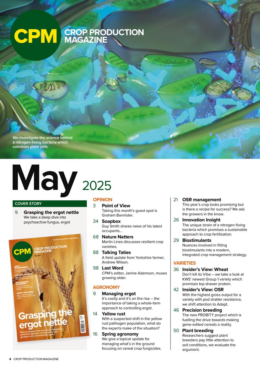 Crop Production Magazine Preview Pages