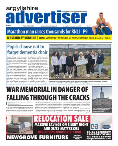 Argyllshire Advertiser issue Friday, May 09, 2025