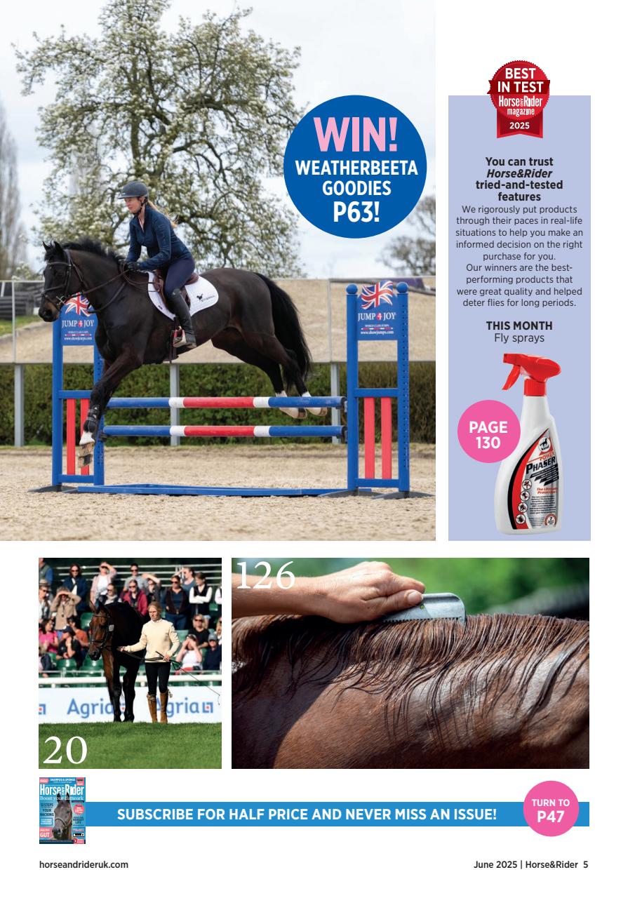 Horse&Rider Magazine - UK equestrian magazine for Horse and Rider Preview Pages