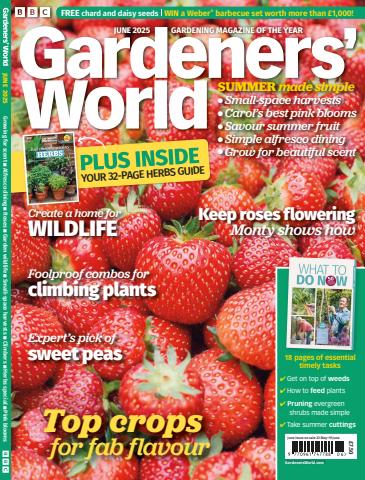 BBC Gardeners’ World Magazine issue June 2025