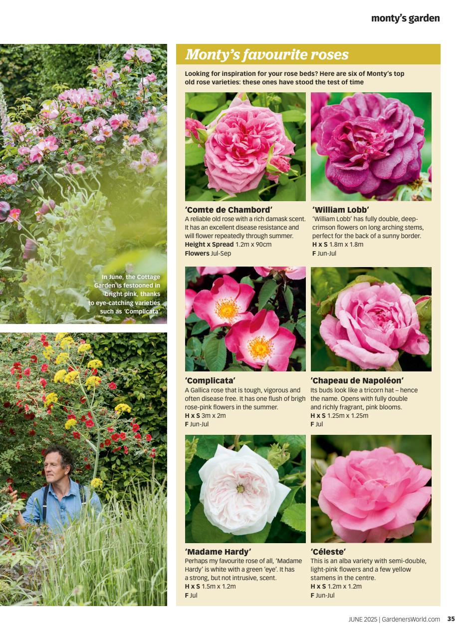BBC Gardeners’ World Magazine Preview Pages
