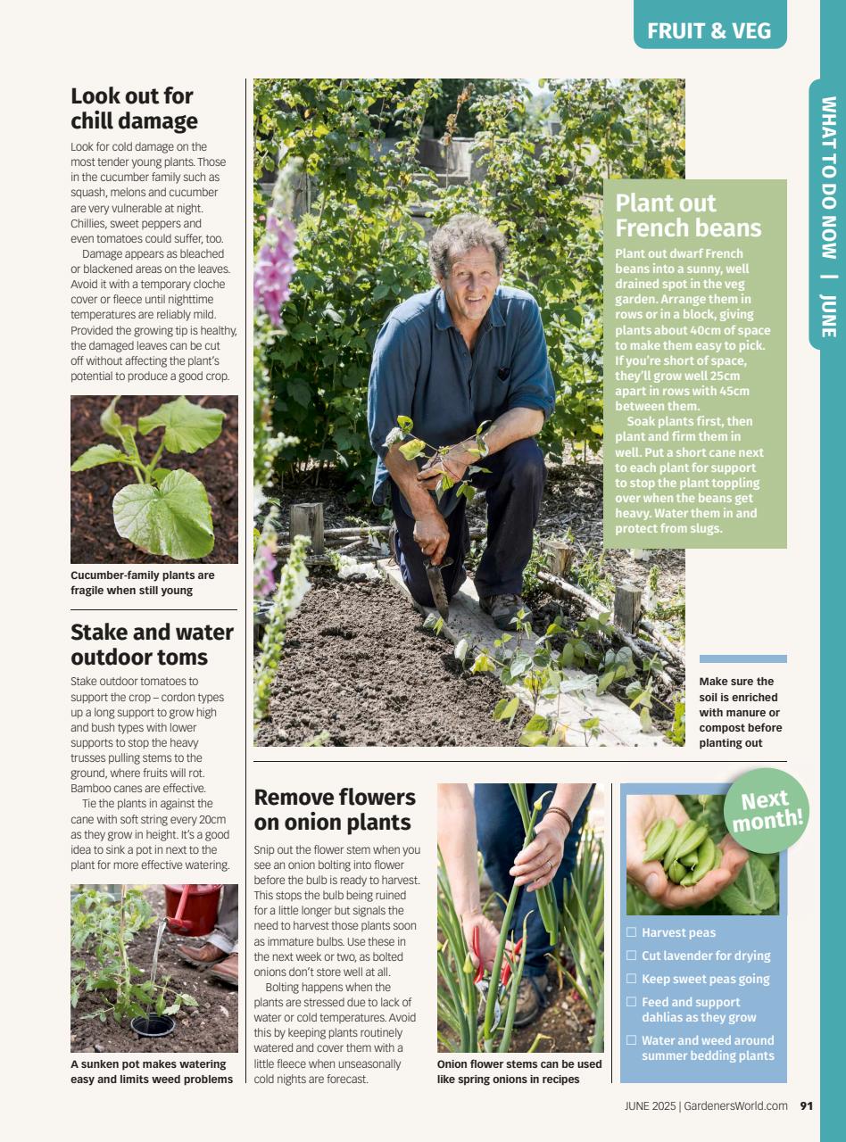 BBC Gardeners’ World Magazine Preview Pages