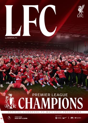 Liverpool FC Programmes issue 