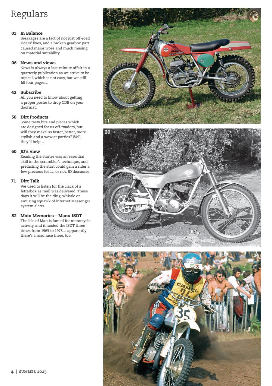 Classic Dirt Bike Preview Pages