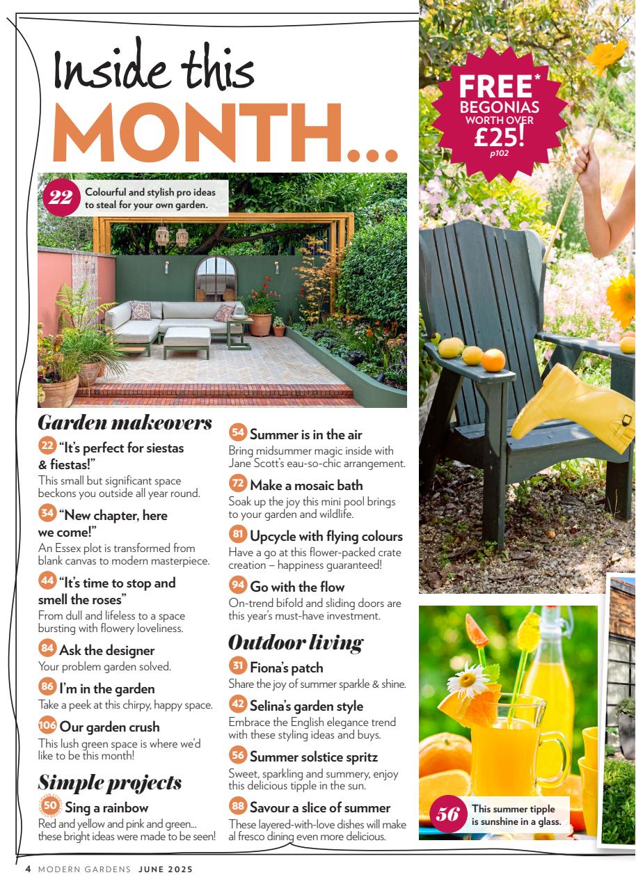 Modern Gardens Preview Pages