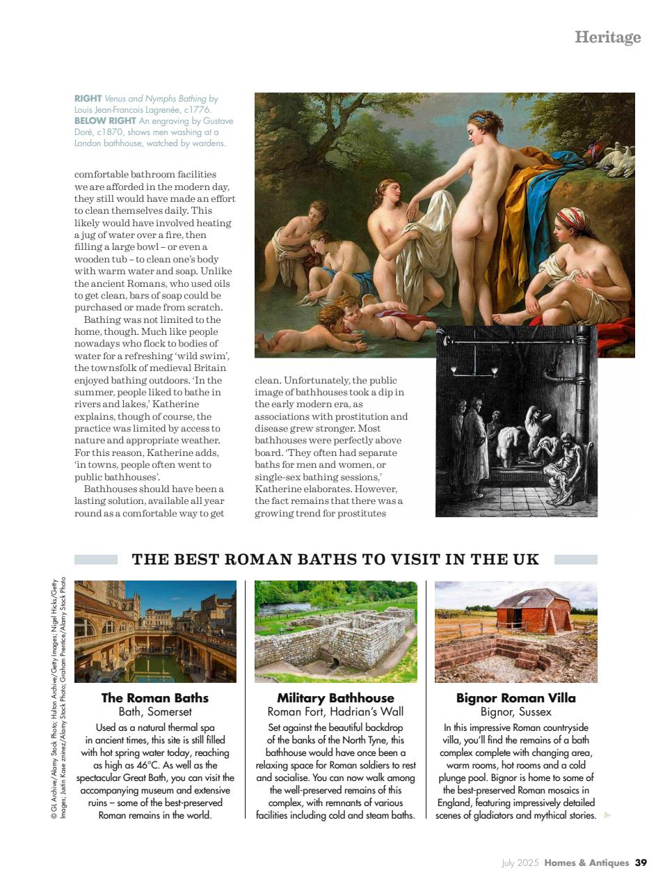 Homes & Antiques Magazine Preview Pages