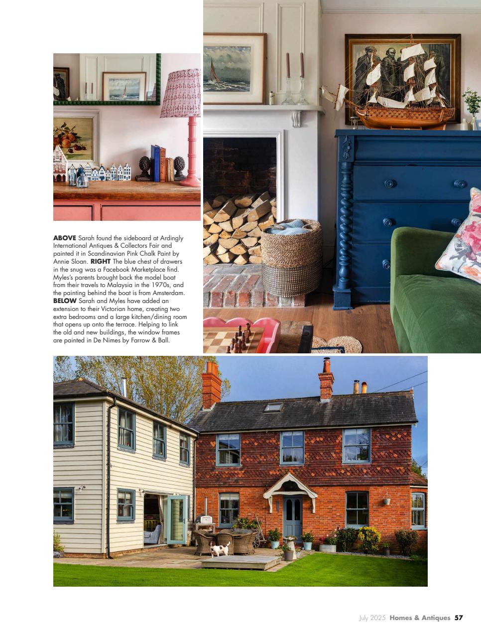 Homes & Antiques Magazine Preview Pages