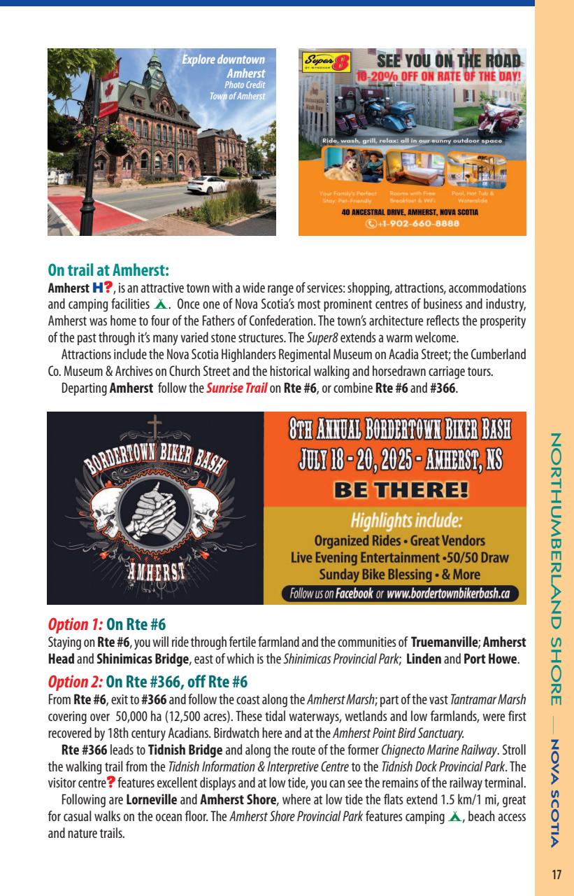 Motorcycle Tour Guide Nova Scotia Preview Pages