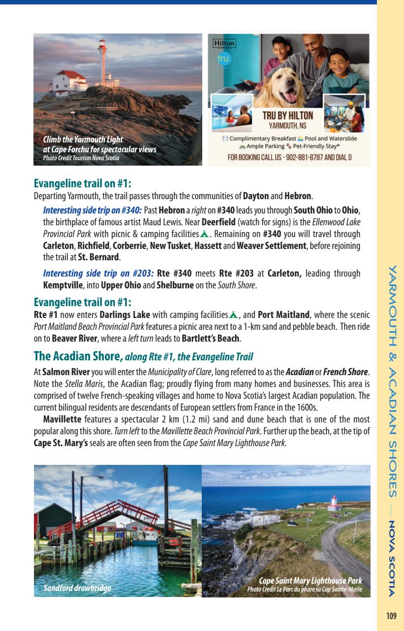 Motorcycle Tour Guide Nova Scotia Preview Pages