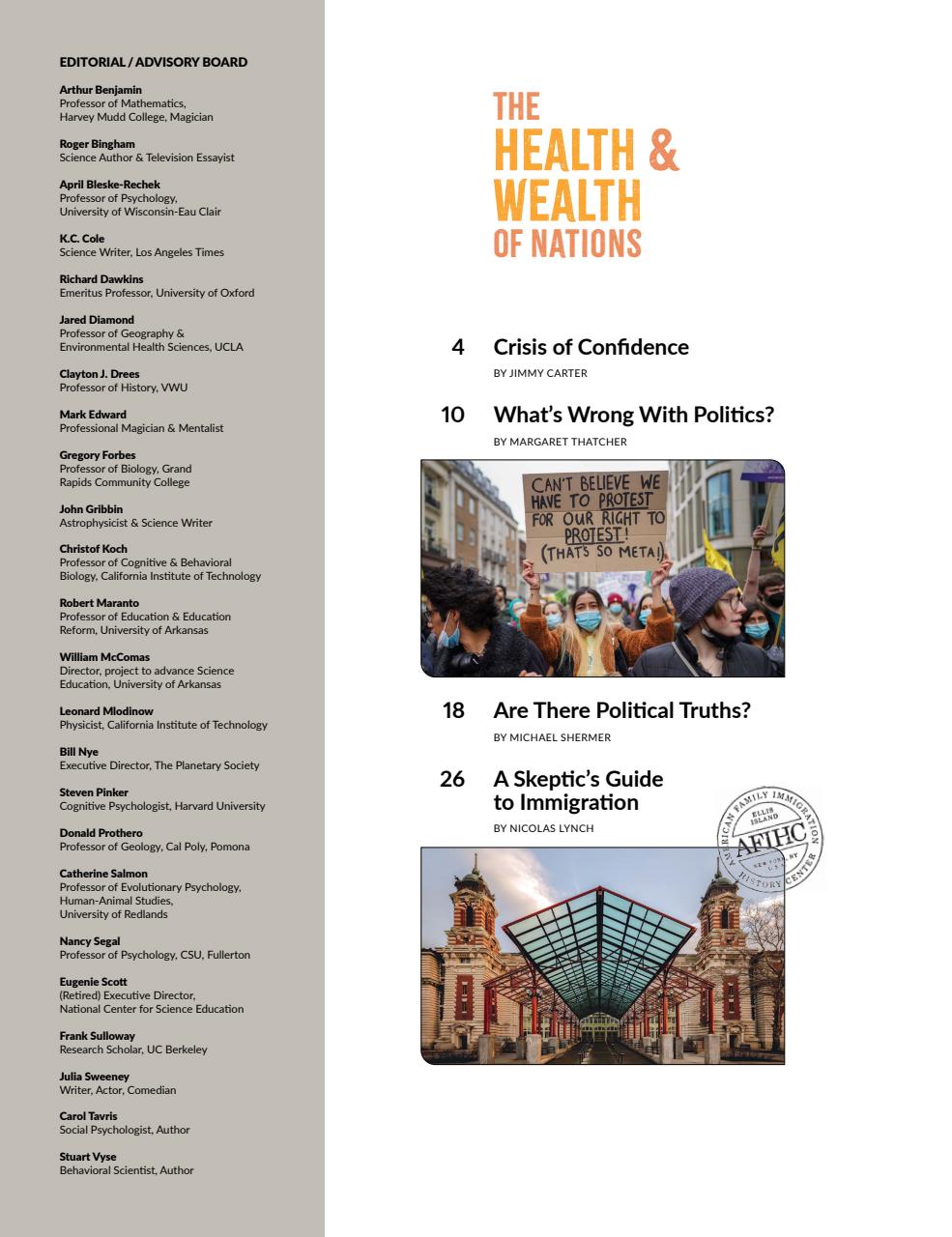 Skeptic Preview Pages