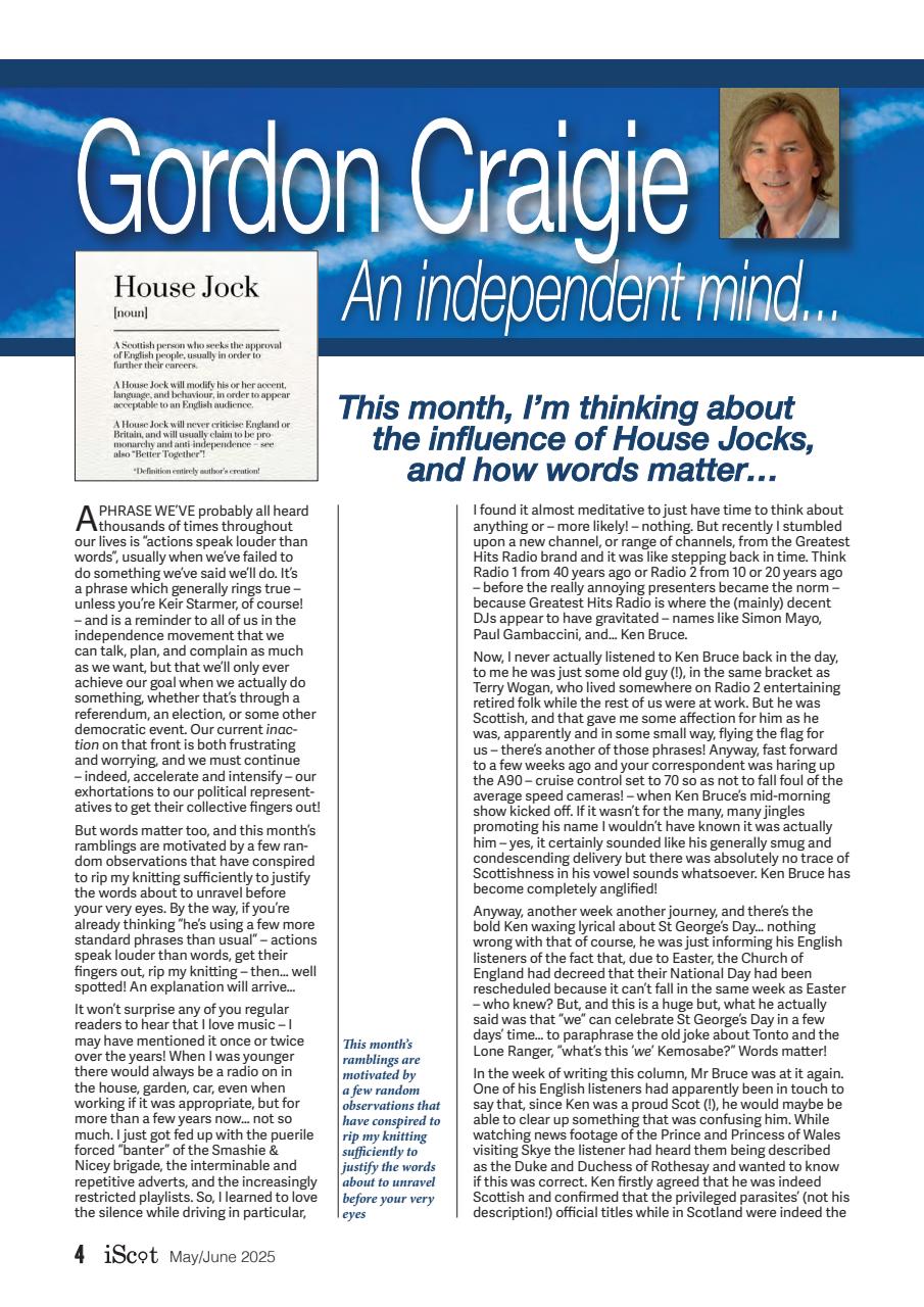 iScot Magazine Preview Pages