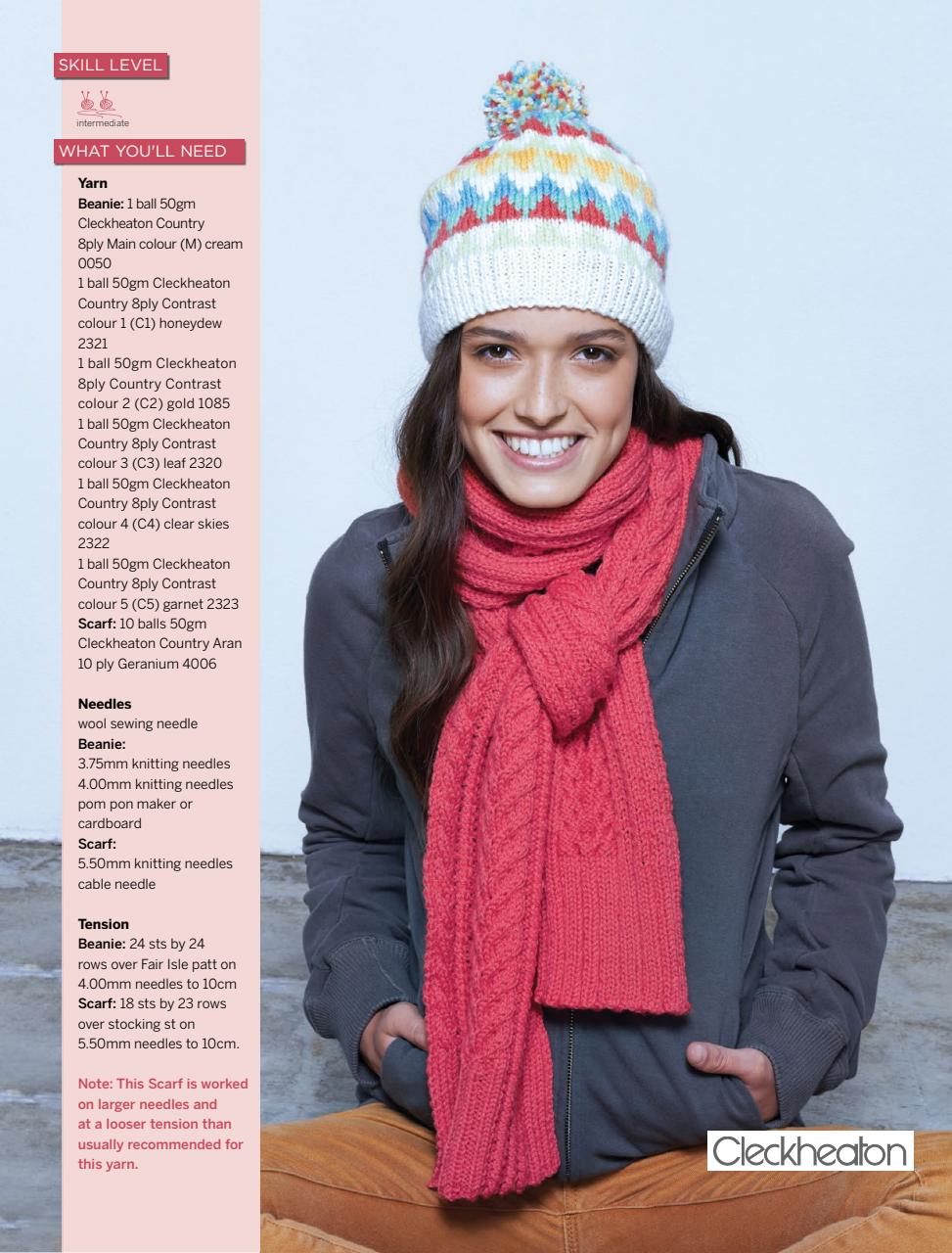 Beanies Shawls and Scarves Preview Pages