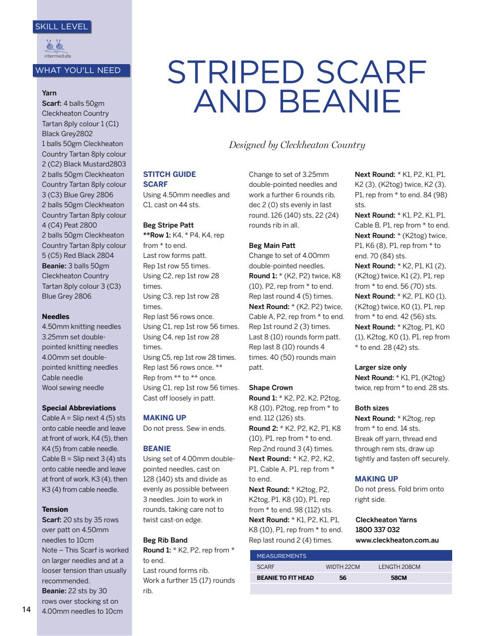 Beanies Shawls and Scarves Preview Pages