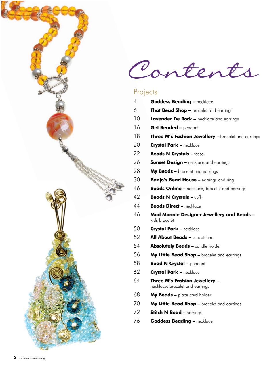 Creative Beading Preview Pages