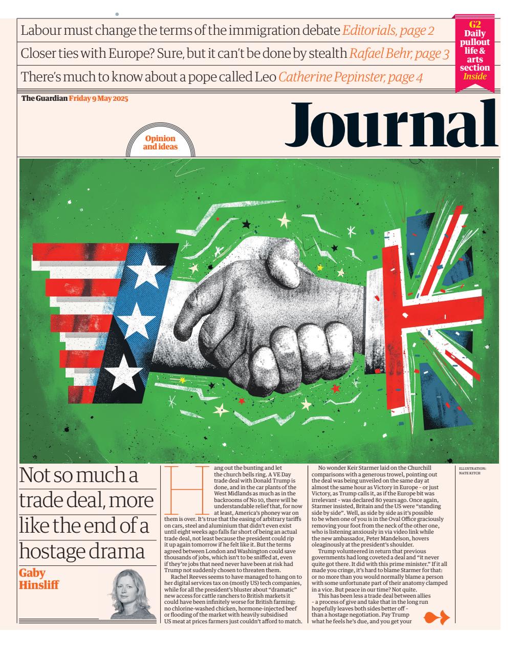 The Guardian Newspaper Preview Pages