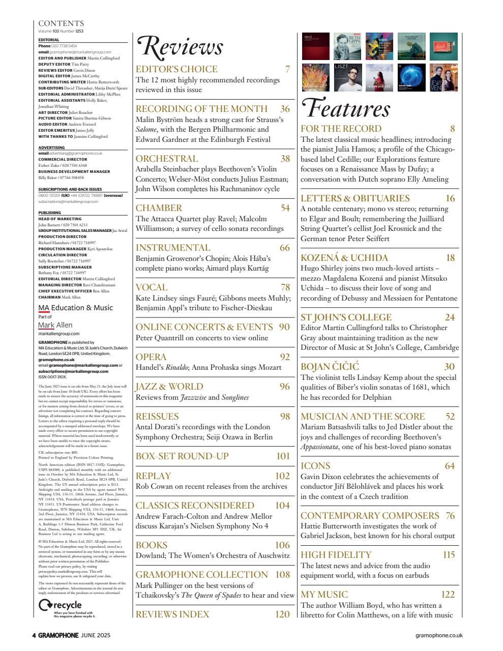 Gramophone Preview Pages