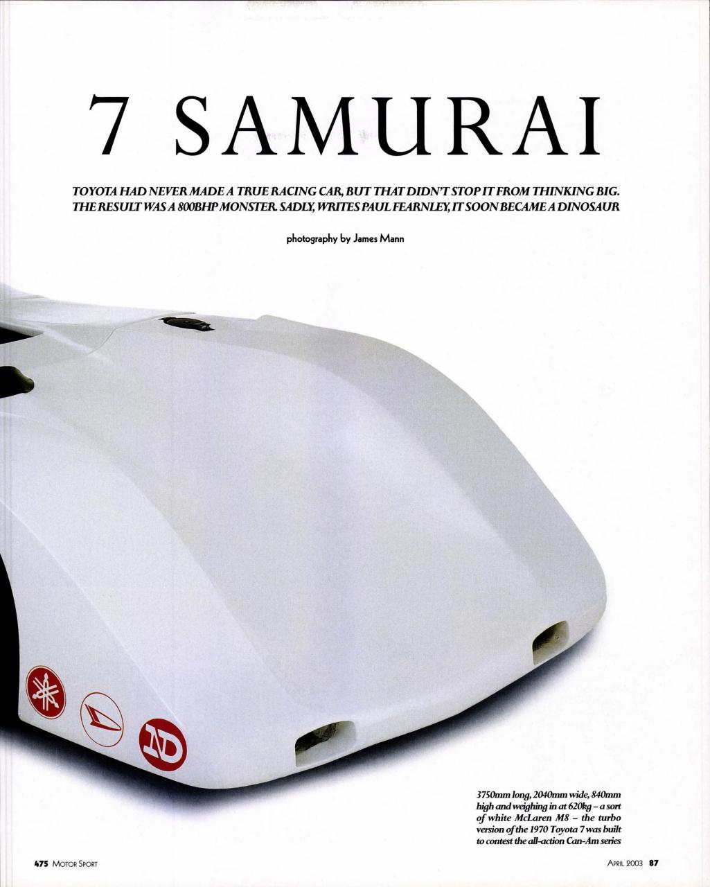 Motor Sport Magazine Preview Pages