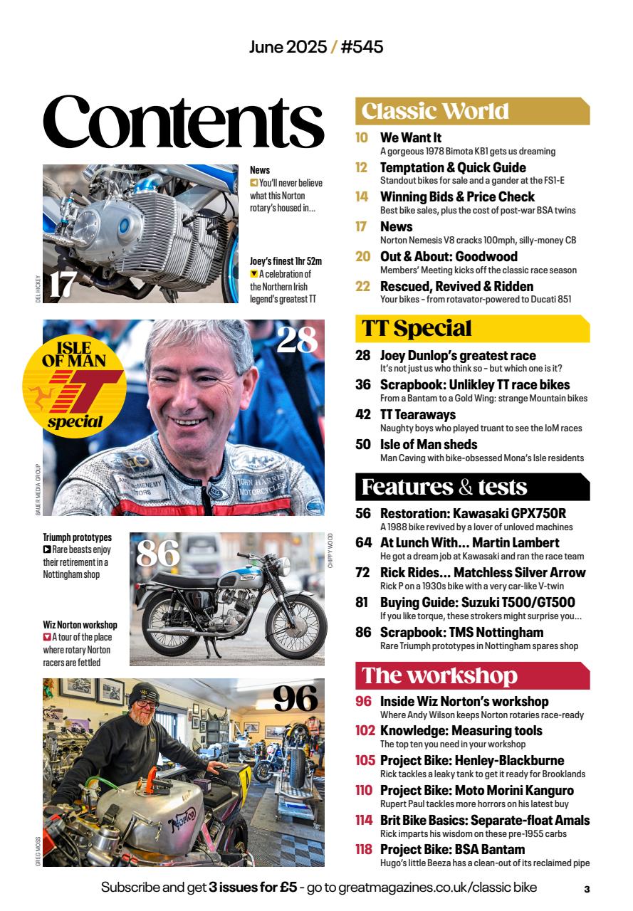 Classic Bike Preview Pages