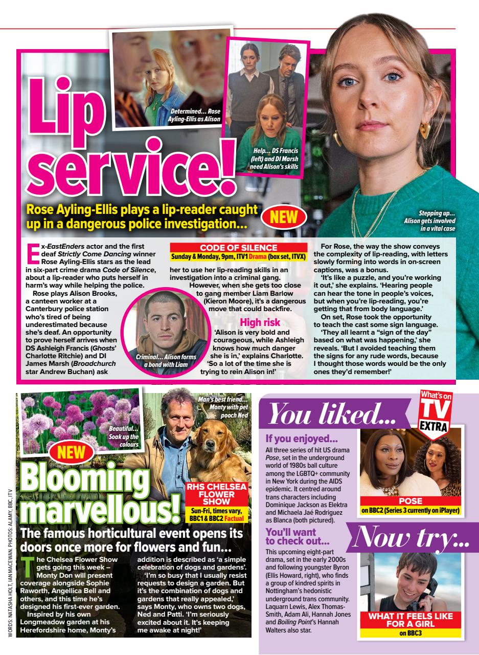What's on TV Preview Pages