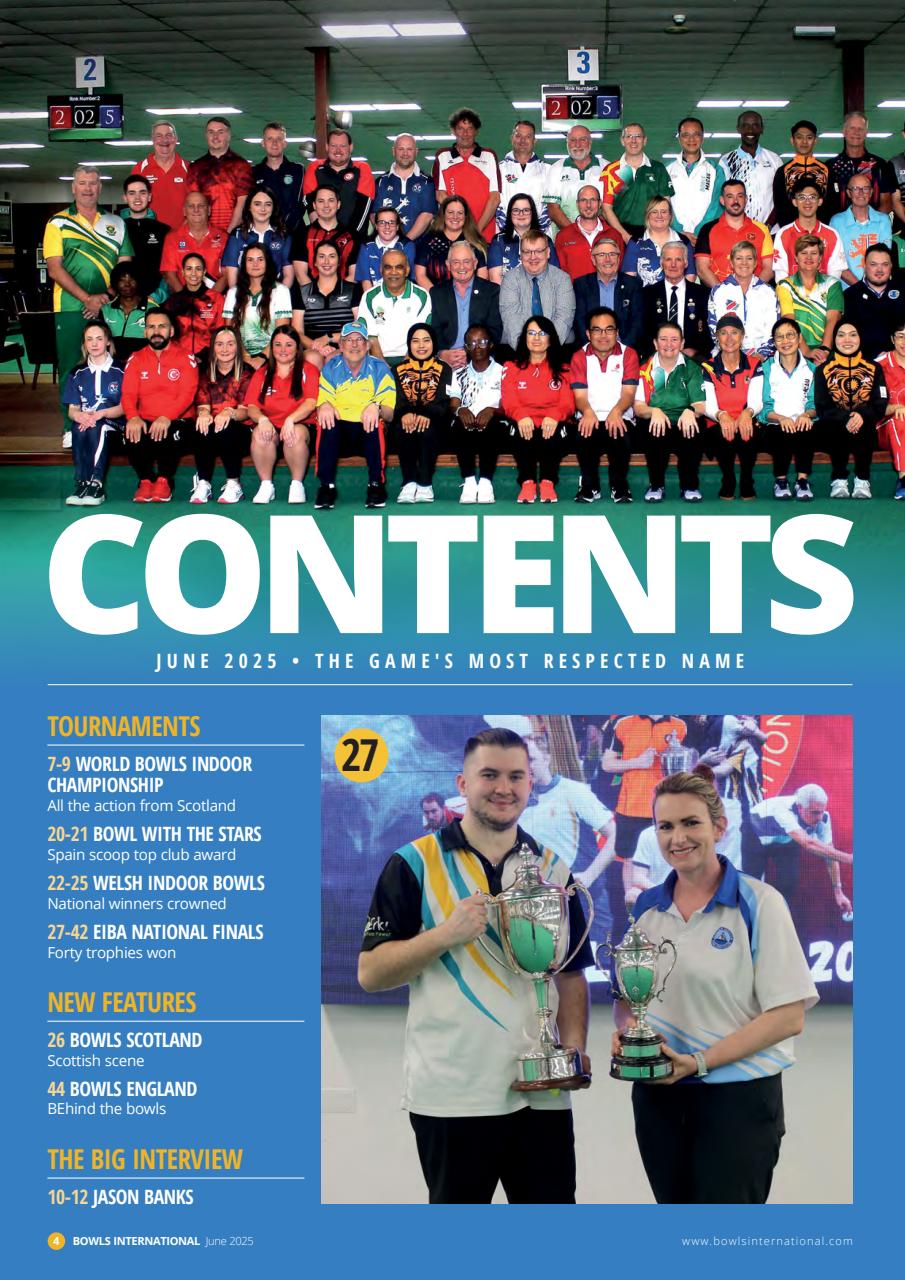 Bowls International Preview Pages
