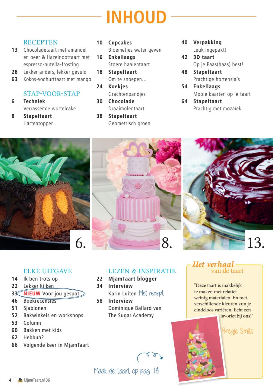 MjamTaart Zoet en Eten Preview Pages