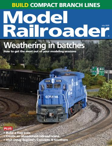 Model Railroader issue 25-Jul